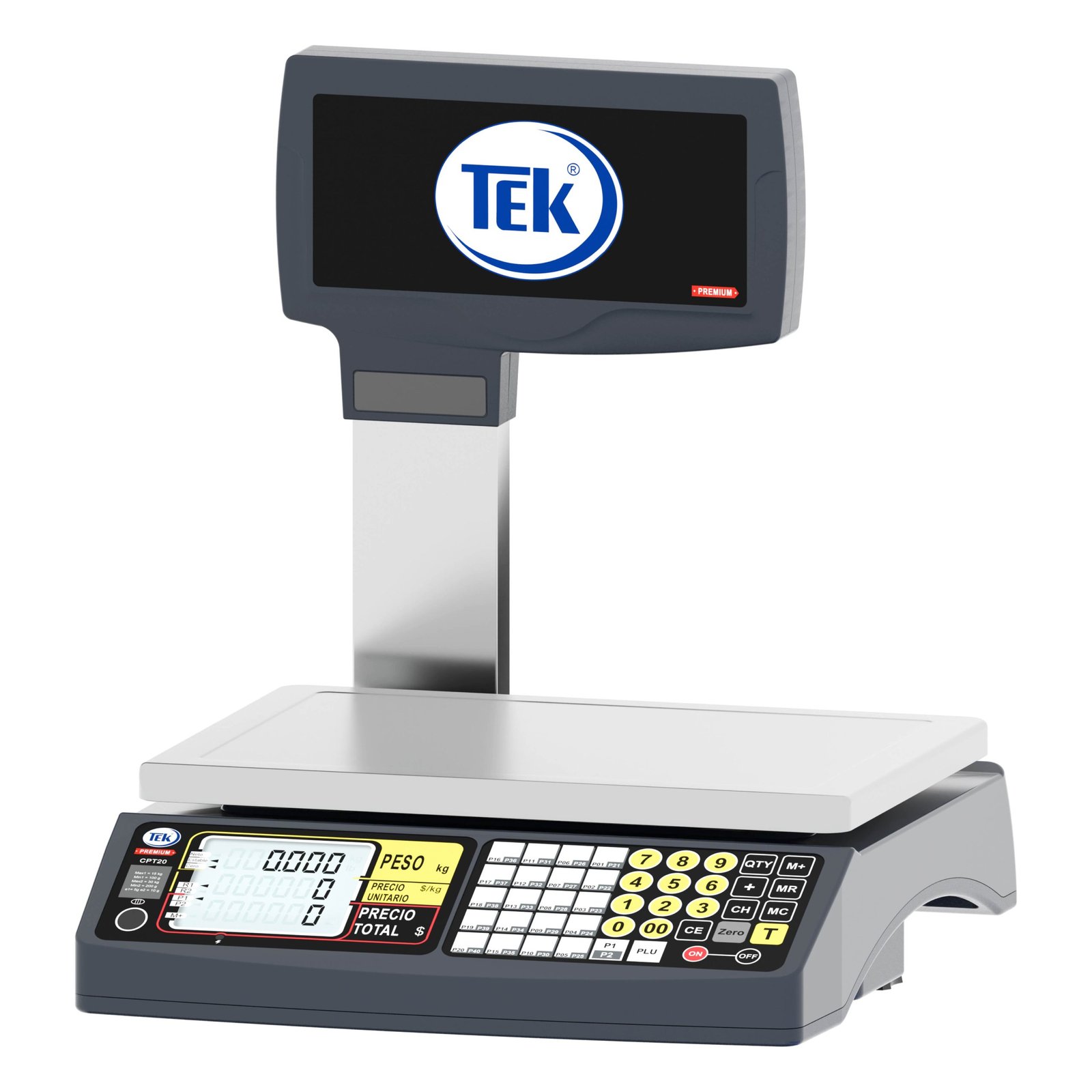 BALANZA DIGITAL LIQUIDADORA CERTIFICADA OIML CPTH SISTEMA POS