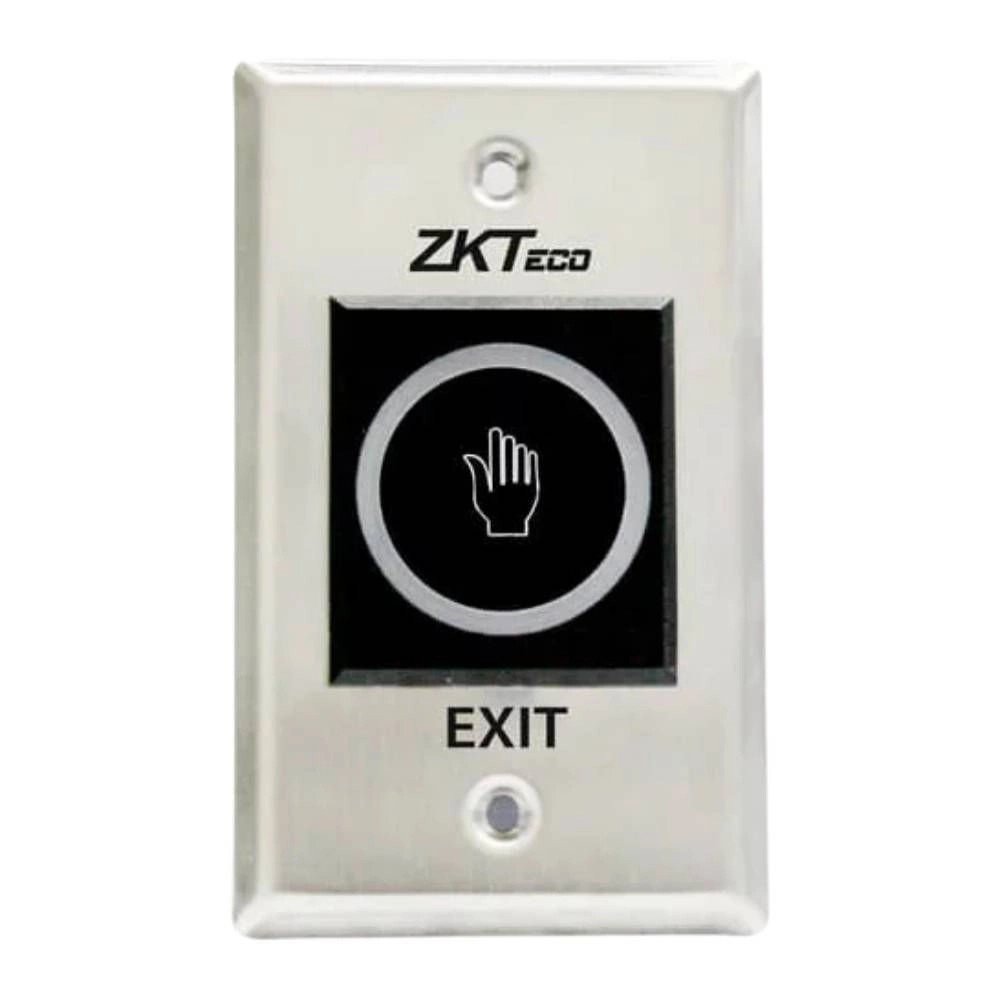 BOTON DE SALIDA SIN CONTACTO ZKTECO TLEB102-R Con Control Remoto
