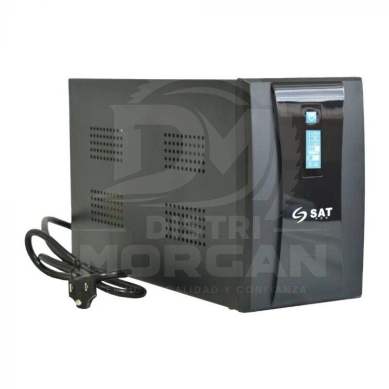 Ups Interactiva LED 2000va SAT UR2000 + LCD 1200W